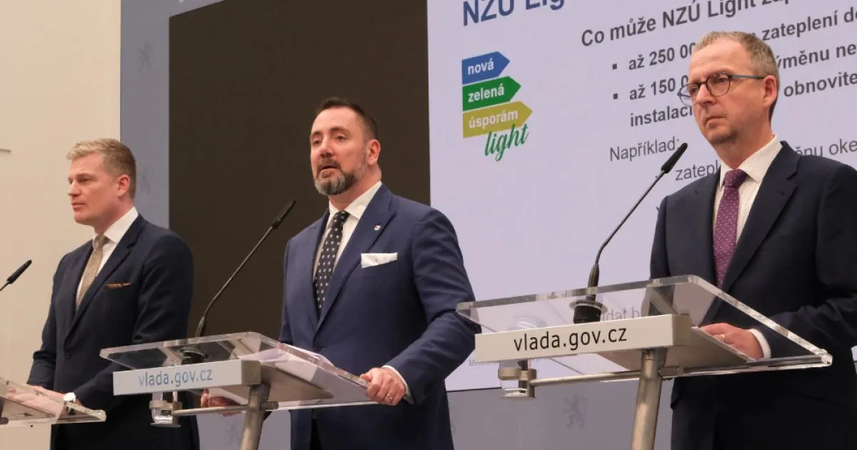 nová zelená úsporám — CZ news