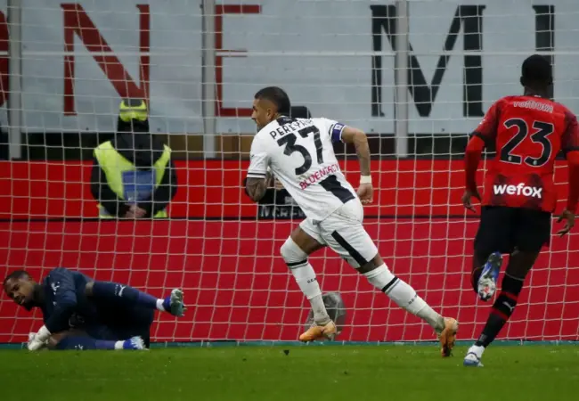 AC Milán – Udinese: Neapol porazila AC Milán a posunula se na druhé místo