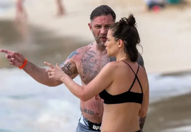 Tom Hardy na dovolené v Barbadosu